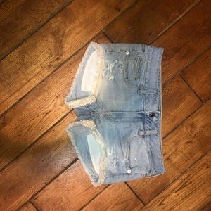 American eagle jean shorts